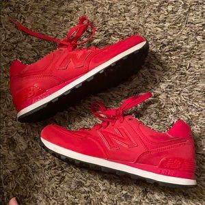 New Balance Red shoes